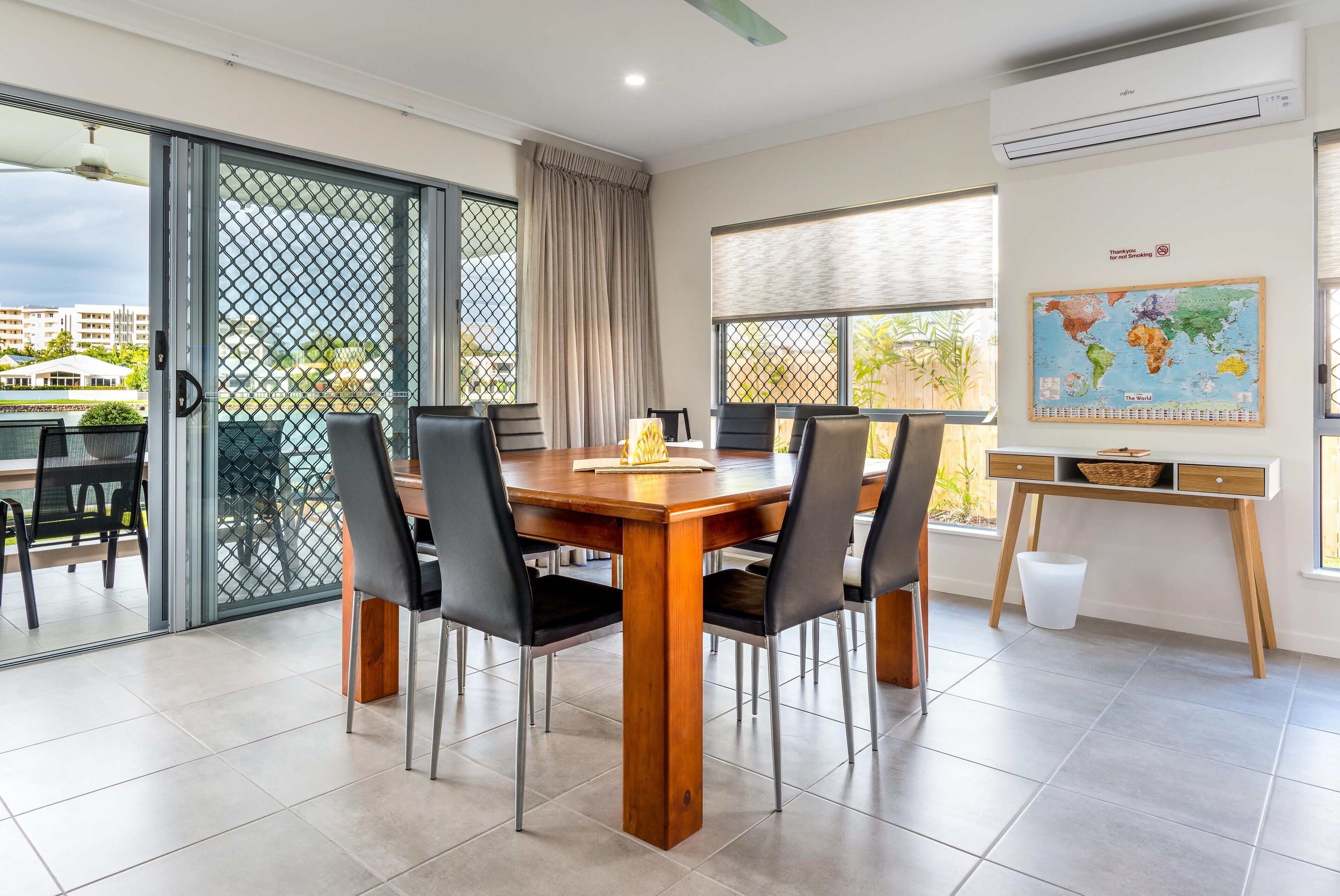 New 3 bedroom lakeside villa with tennis court and lap pool