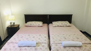 Individually decorated, individually furnished, free WiFi, bed sheets
