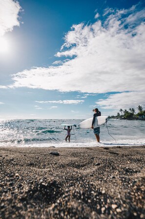 Beach nearby, snorkeling, rowing