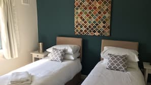Individually decorated, individually furnished, iron/ironing board