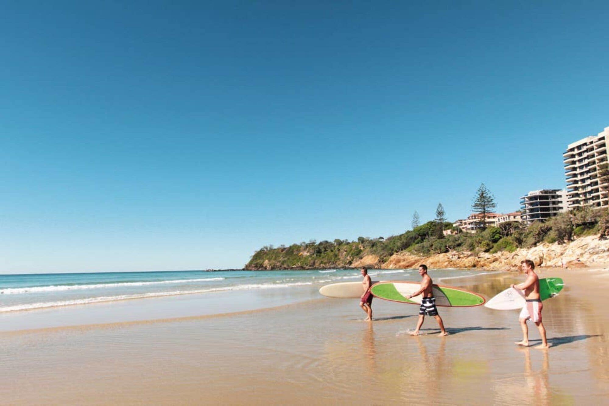 6BR Coolum Beach Roof Terrace Spa Pool Tennis