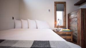 Premium bedding, individually decorated, individually furnished
