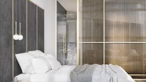 Premium bedding, free minibar items, in-room safe, blackout curtains