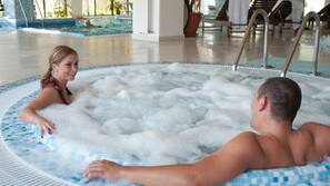Indoor spa bath