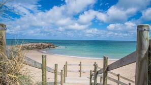 Beach nearby, white sand