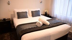 Premium bedding, Select Comfort beds, individually decorated