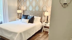 2 bedrooms, iron/ironing board, WiFi, linens