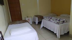 Wi-Fi de cortesia, roupa de cama