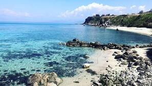 Beach nearby, white sand