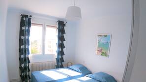 2 chambres, accès Internet, draps fournis