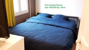 1 chambre, Wi-Fi, draps fournis