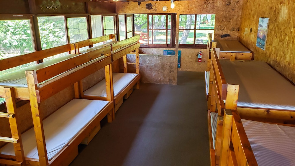 Camp Pepin's JJ Saul Cabin Fall asleep to the Rippling Waters of Lake