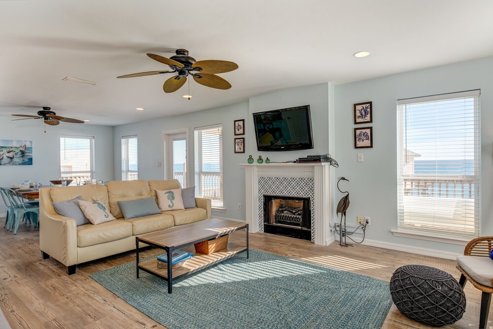 Island Escape – Updated, large, pet-friendly beach house right off the water!