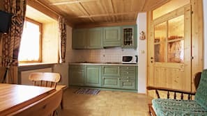 Fridge, microwave, coffee/tea maker, electric kettle