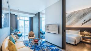 Minibar, in-room safe, desk, blackout drapes