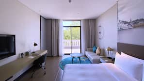 Minibar, in-room safe, desk, blackout drapes