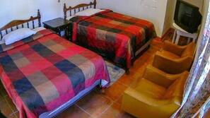 Free WiFi, bed sheets