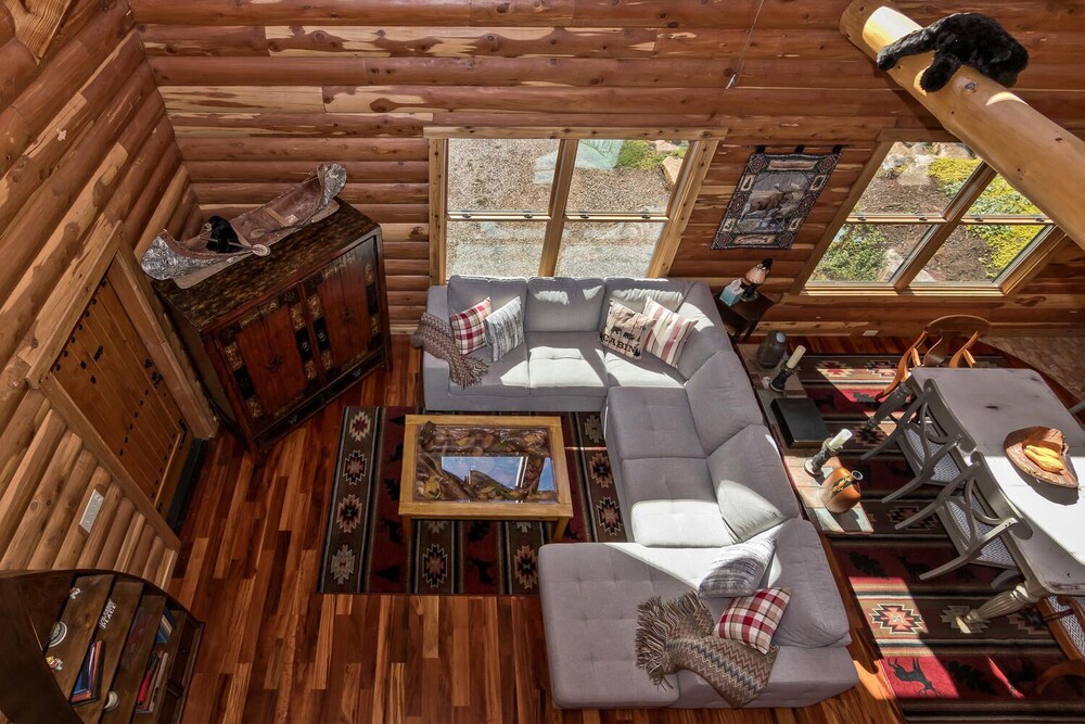 Large Cozy Cabin in Asheville Mountains