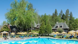Seasonal outdoor pool