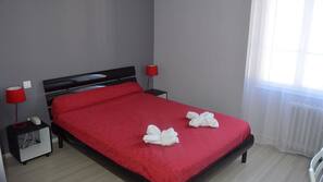 Individually decorated, individually furnished, iron/ironing board