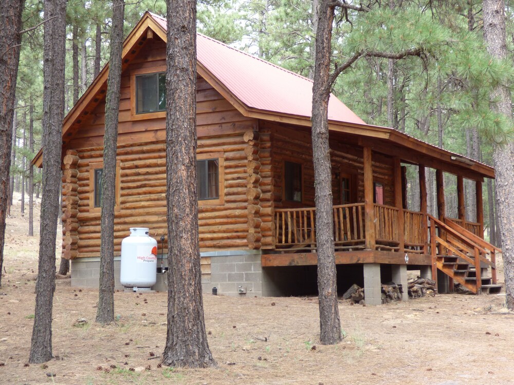 Circle Pine Ranch "The Real Log Cabin Experience" in Alpine Best