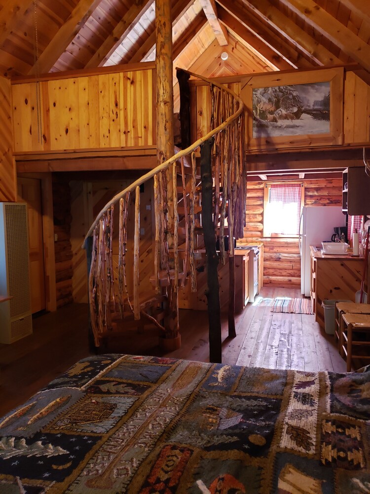Circle Pine Ranch "The Real Log Cabin Experience" in Alpine Best
