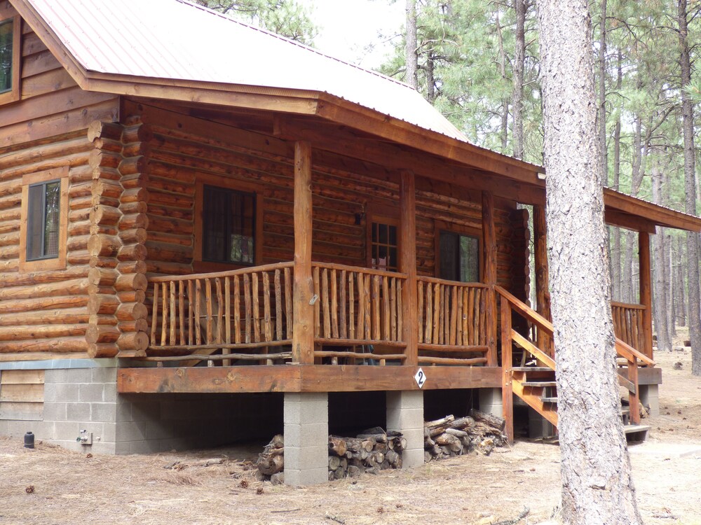 Circle Pine Ranch "The Real Log Cabin Experience" in Alpine Best