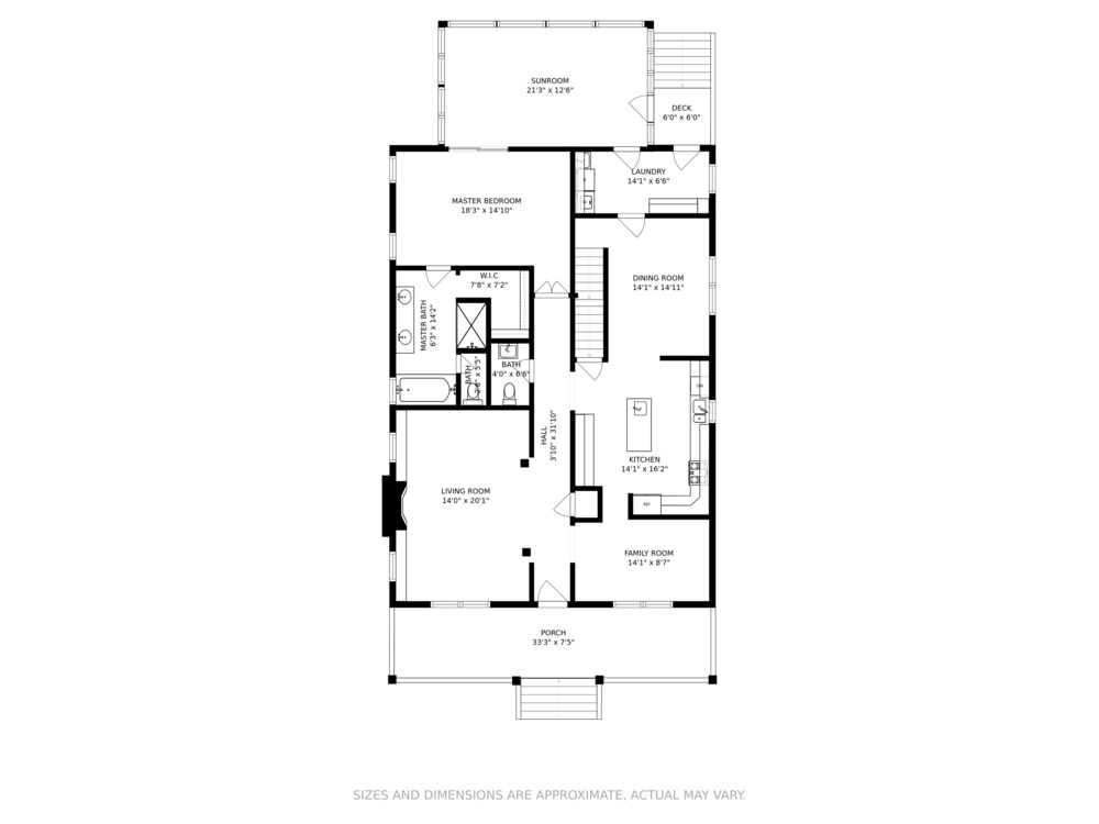 Sun's Up - Bar Down! 5Bed, 3 Bath + Hot Tub, Walk to 2 Beaches