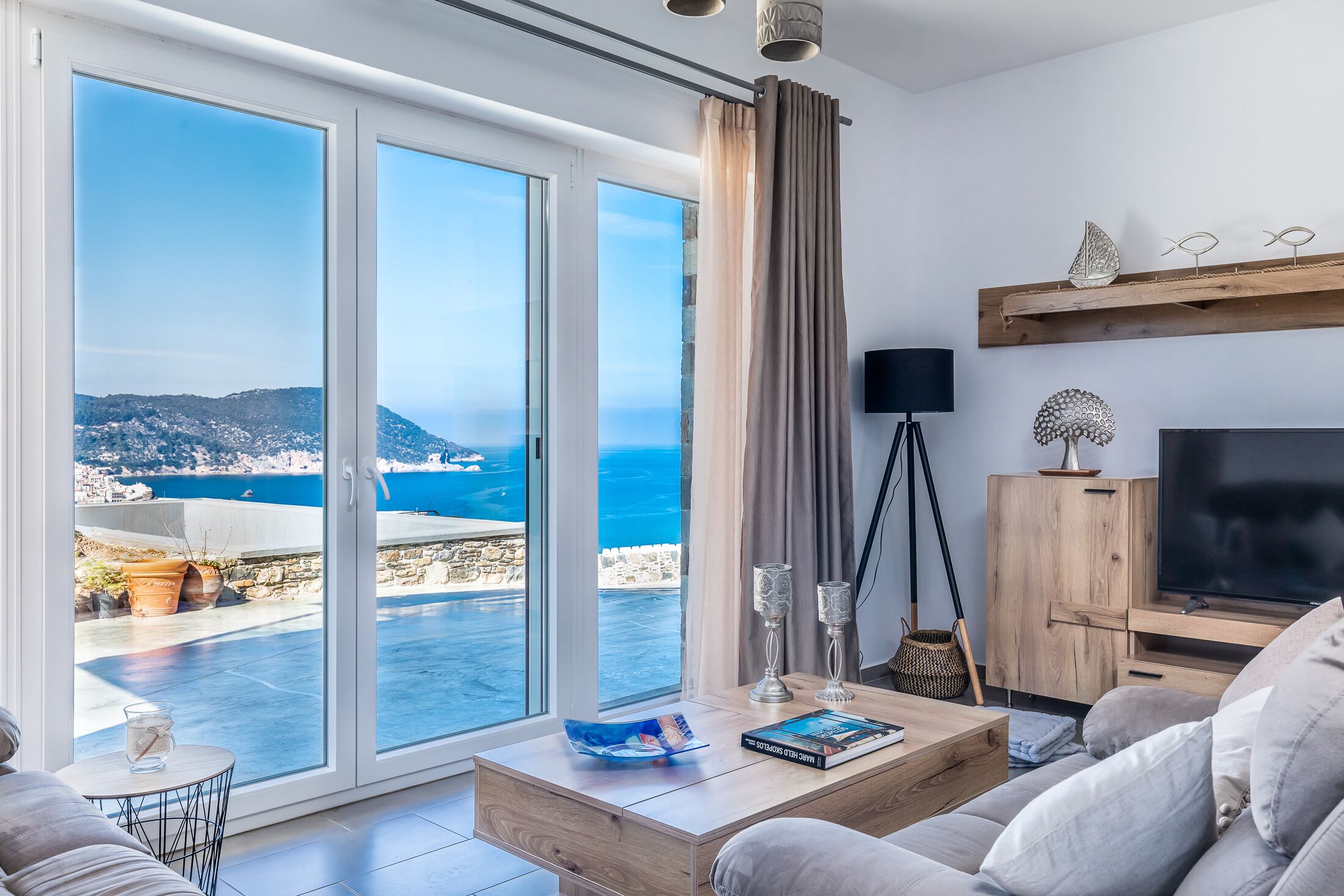 Villa Myli in Skopelos Town, Greece