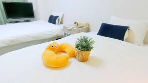 1 間臥室、上網、床單