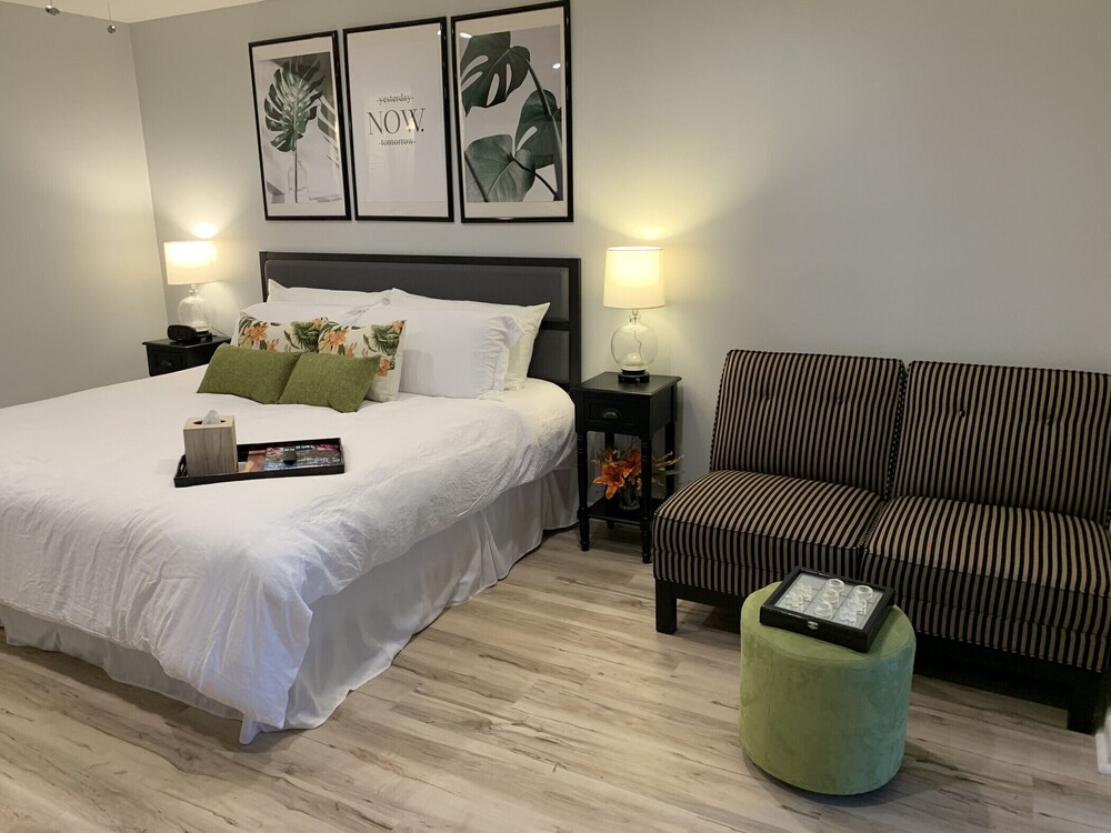 "Zen Oasis"-Private Suite, king bed, kitchenette