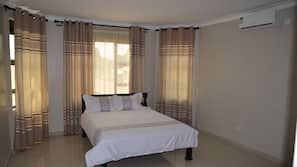 Premium bedding, individually decorated, individually furnished, desk