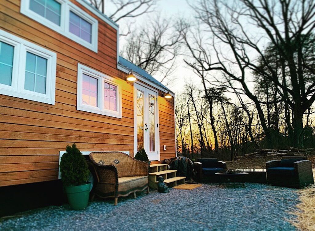 "ginger" the Tiny Zen House at Tiny Haven in Frederick, United States