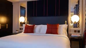Premium bedding, free minibar, in-room safe, desk