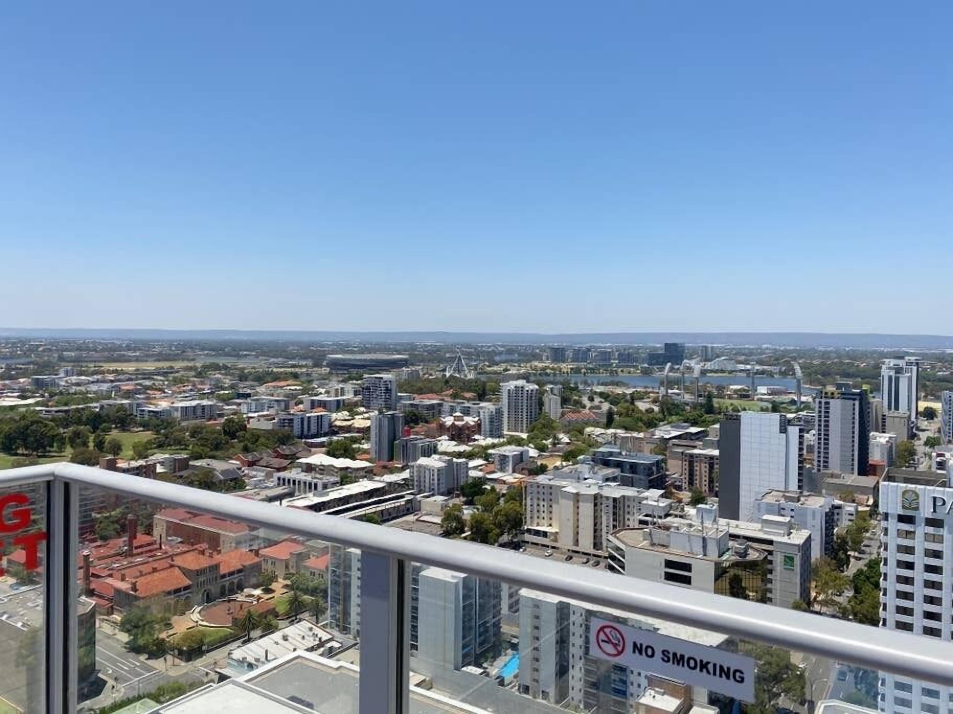 SKY Gardens Sunset River View Netflix Wine Parking