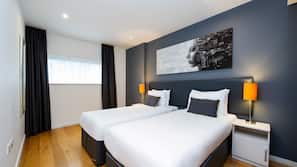 Premium bedding, laptop workspace, iron/ironing board, free WiFi