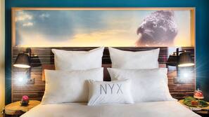 Minibar, desk, blackout curtains, free WiFi