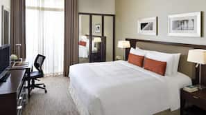 Premium bedding, in-room safe, desk, soundproofing