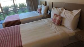 In-room safe, desk, blackout drapes, iron/ironing board