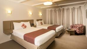 In-room safe, desk, blackout drapes, iron/ironing board