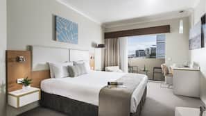 Premium bedding, minibar, in-room safe, desk