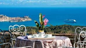 Vista dall'hotel