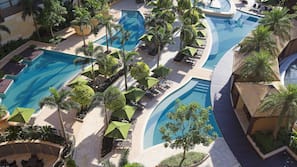 2 outdoor pools, pool cabanas (surcharge), pool umbrellas