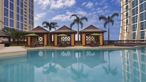 2 outdoor pools, pool cabanas (surcharge), pool umbrellas