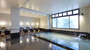 Indoor spa bath
