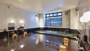 Indoor spa bath