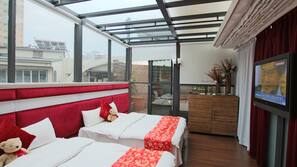 1 bedroom, premium bedding, down duvet, memory foam beds