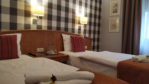 Premium bedding, in-room safe, desk, blackout curtains