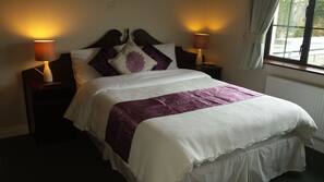 Premium bedding, individually furnished, desk, iron/ironing board