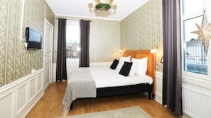 Individually furnished, blackout drapes, free WiFi, linens